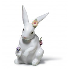 Lladro статуэтка "Задумчивый кролик"